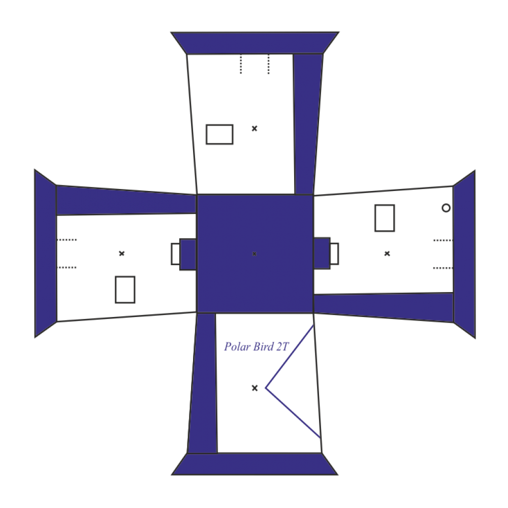 ЗИМНЯЯ ПАЛАТКА POLAR BIRD 2 Т